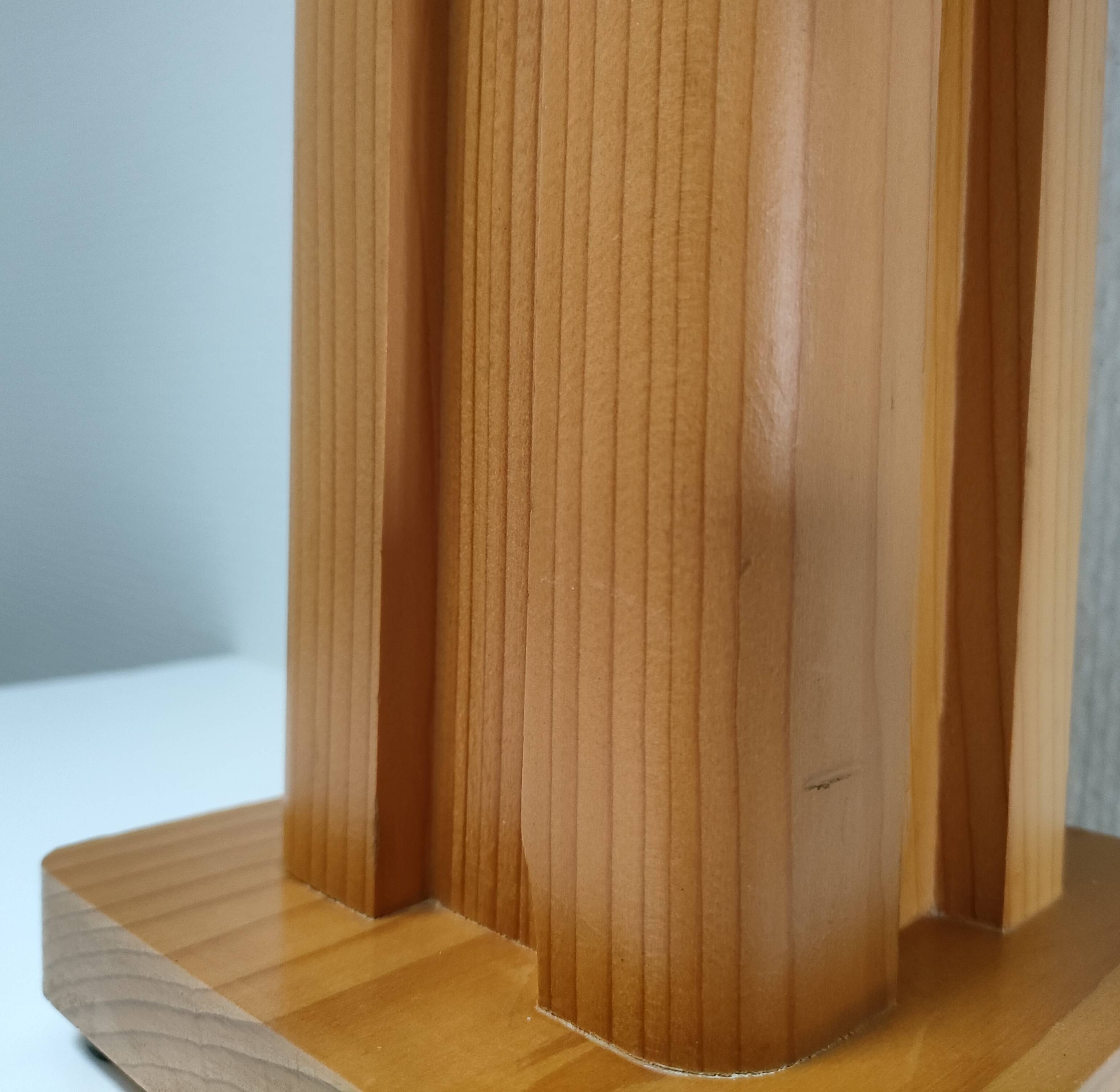 Lamp foot XL pin design 90s H. 44 cm