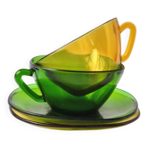 2 Glass Cups