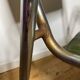 Paire de fauteuils métal chromé vintage année 60/70