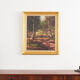 Peinture « The Deep in the forest », design scandinave, années 1970