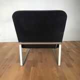 Chaise longue noire