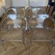transparent Roche Bobois chairs