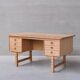Danish Mid-Century Oak Desk attr. to Henning Kjaernulf