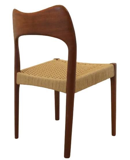 Lot de 4 chaises à manger 'Logster' - Arne Hovmand Olsen