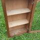 Natural wood showcase
