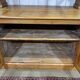 Two-part English sideboard in fir and walnut from the 1930s