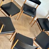 6 Scandinavian chairs