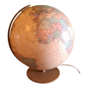 Globe terrestre lumineux