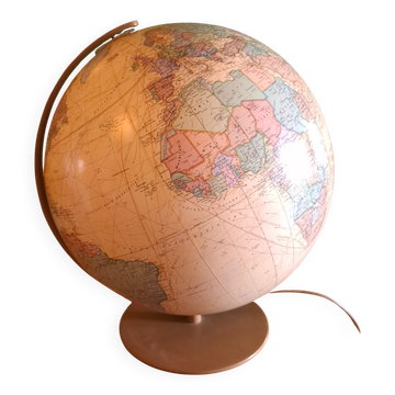 Illuminated terrestrial globe Columbus