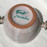 Bowl Vallauris décor thistles diameter 13cm