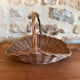 Vintage wicker basket