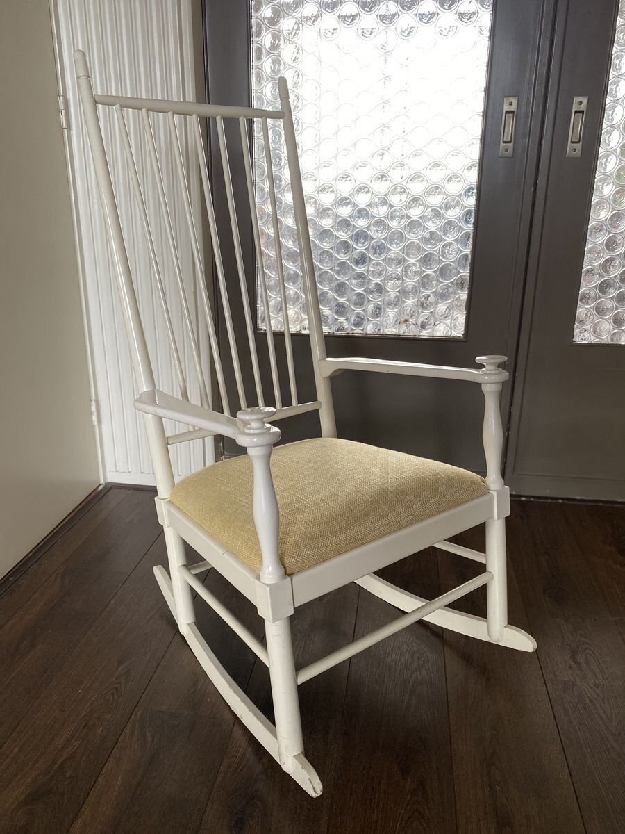 Scandinavian rocking chair by Karl Axel Adolfsson for Gemla 1950s