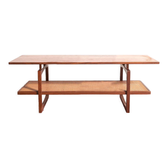 G-Plan vintage coffee table, teak & canning