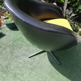 Vintage swivel armchair