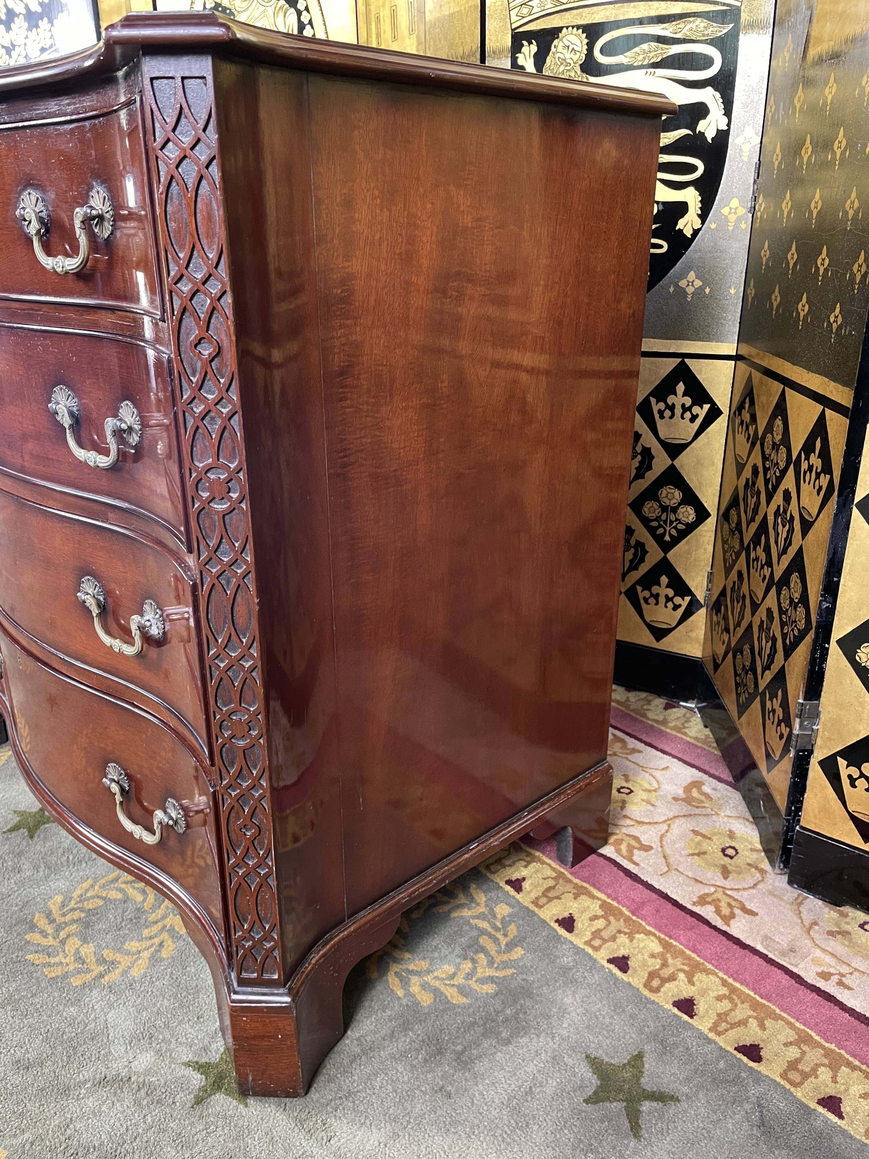 Restored English mahogany dresser