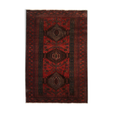 Traditional Handmade Persian Village Carpet Rug-100x183cm