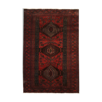 Traditional Handmade Persian Village Carpet Rug-100x183cm