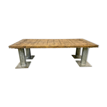 Vintage industrial coffee table