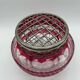Crystal flower holder from the VSL Art Deco period.