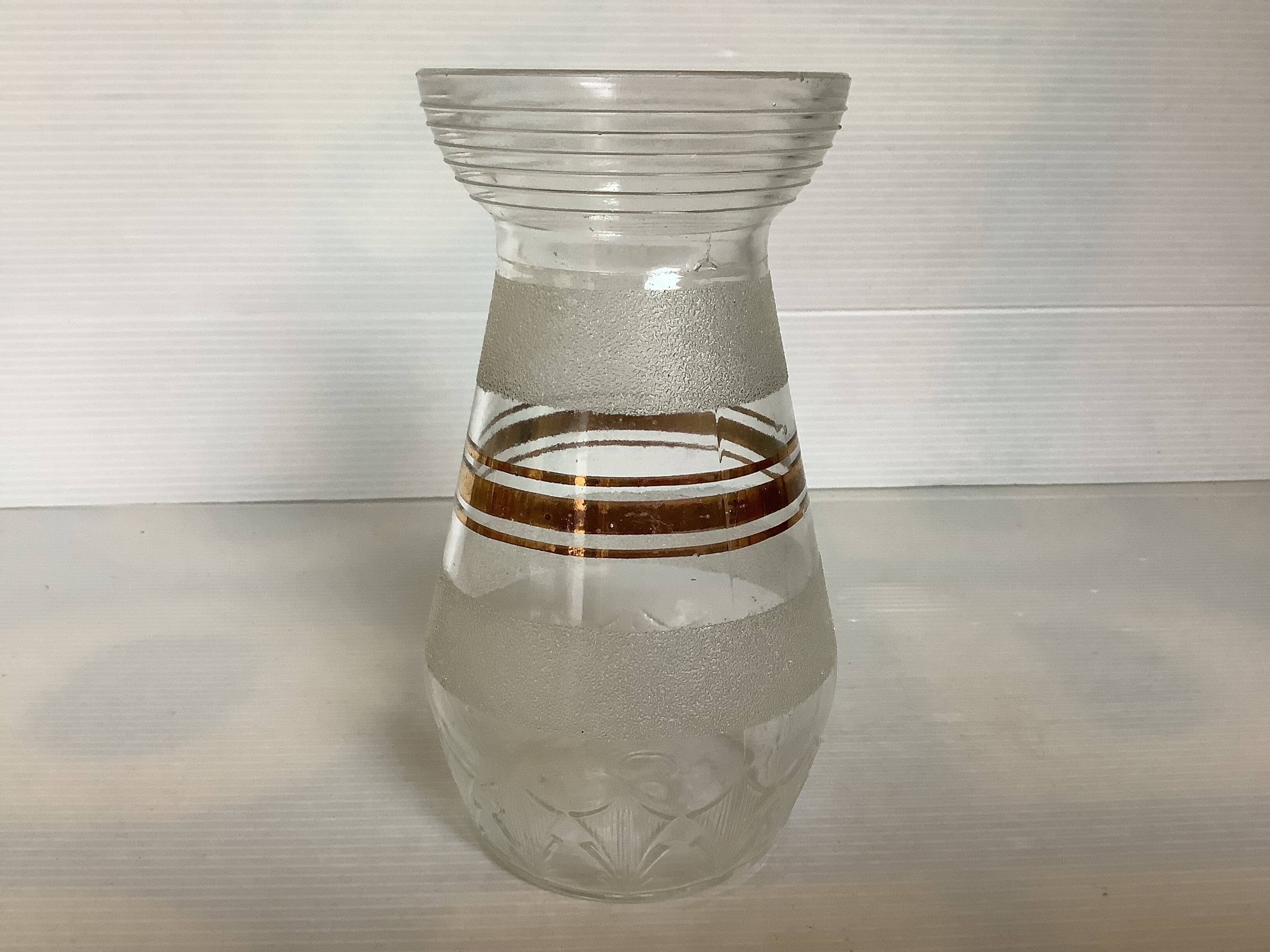 Antique hyacinth bulb vase