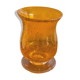 Orange Biot glass photophore