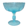 Vintage cast glass standing cup