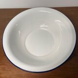 Enamelled sheet metal basin