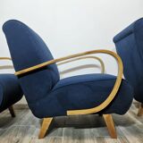 Armchairs by Jindrich Halabala for Up Závody, Set of 3