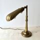 Lampe de bureau "coquillage" ancienne années 50, luminaire vintage
