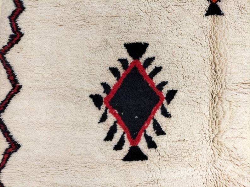 Handmade Berber wool rug 150/250cm