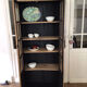 Parisian glass cabinet bookcase