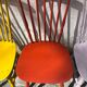 Brick red Baumann chair