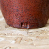 Vase in glazed stoneware by Jean Cacheleux