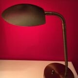 Bronze-coloured desk lamp with variable intensity