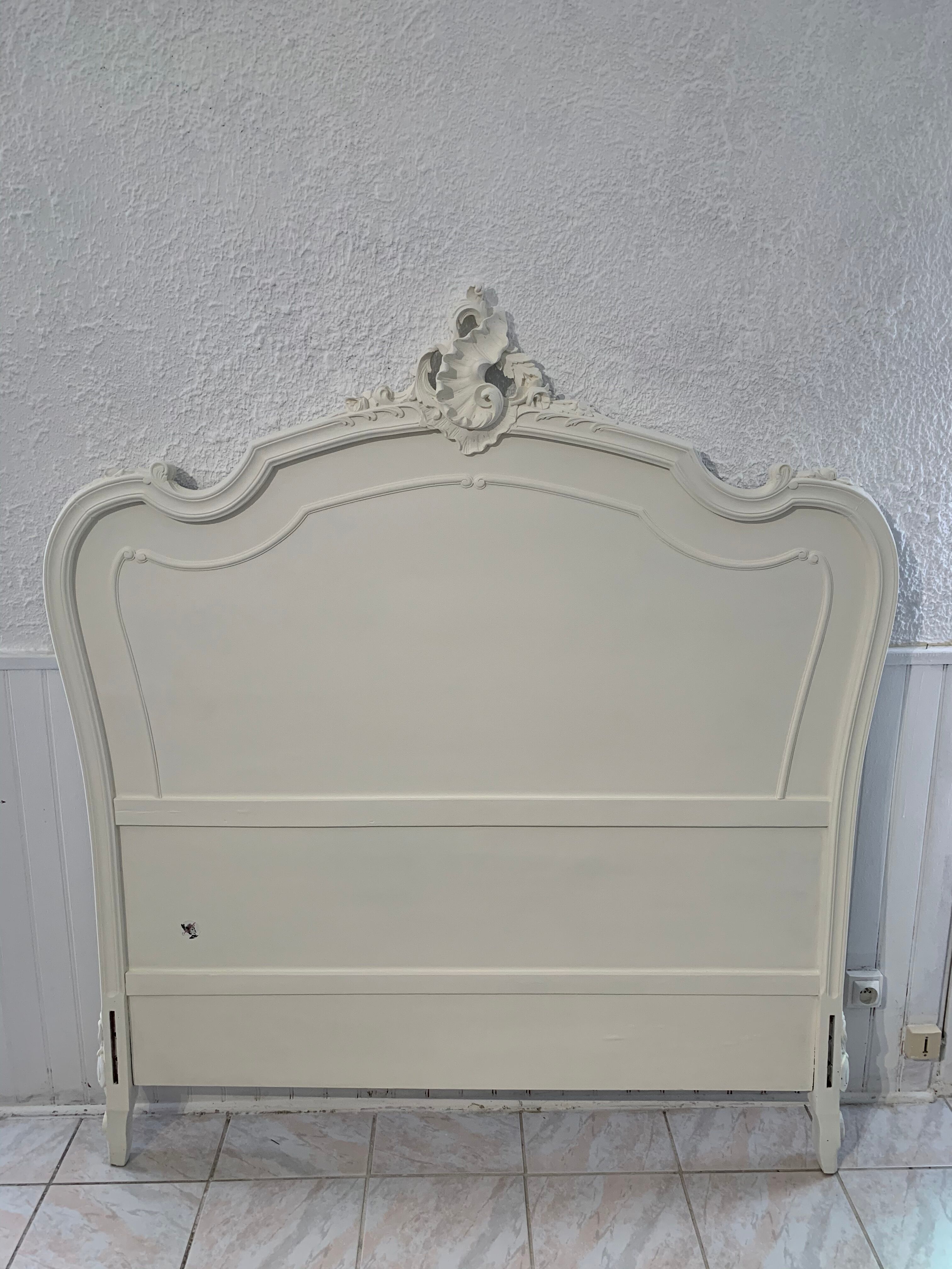 Louis XV-style headboard