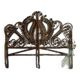 Vintage peacock rattan headboard (150cm)