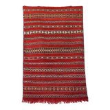 Vintage Kelim Rug in Red
