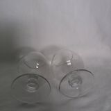 Set of 2 cognac or liqueur glasses