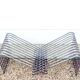 Table basse en métal chromé et cristal, 1970