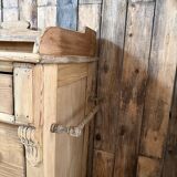English pine chest of drawers