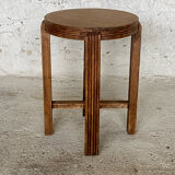 Set of 6 wooden stools
