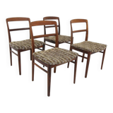 Set de 4 chaises en palissandre, Suède, 1960