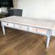 Table basse esprit shabby