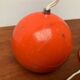 Vintage Italian magnetic table lamp from the space age.