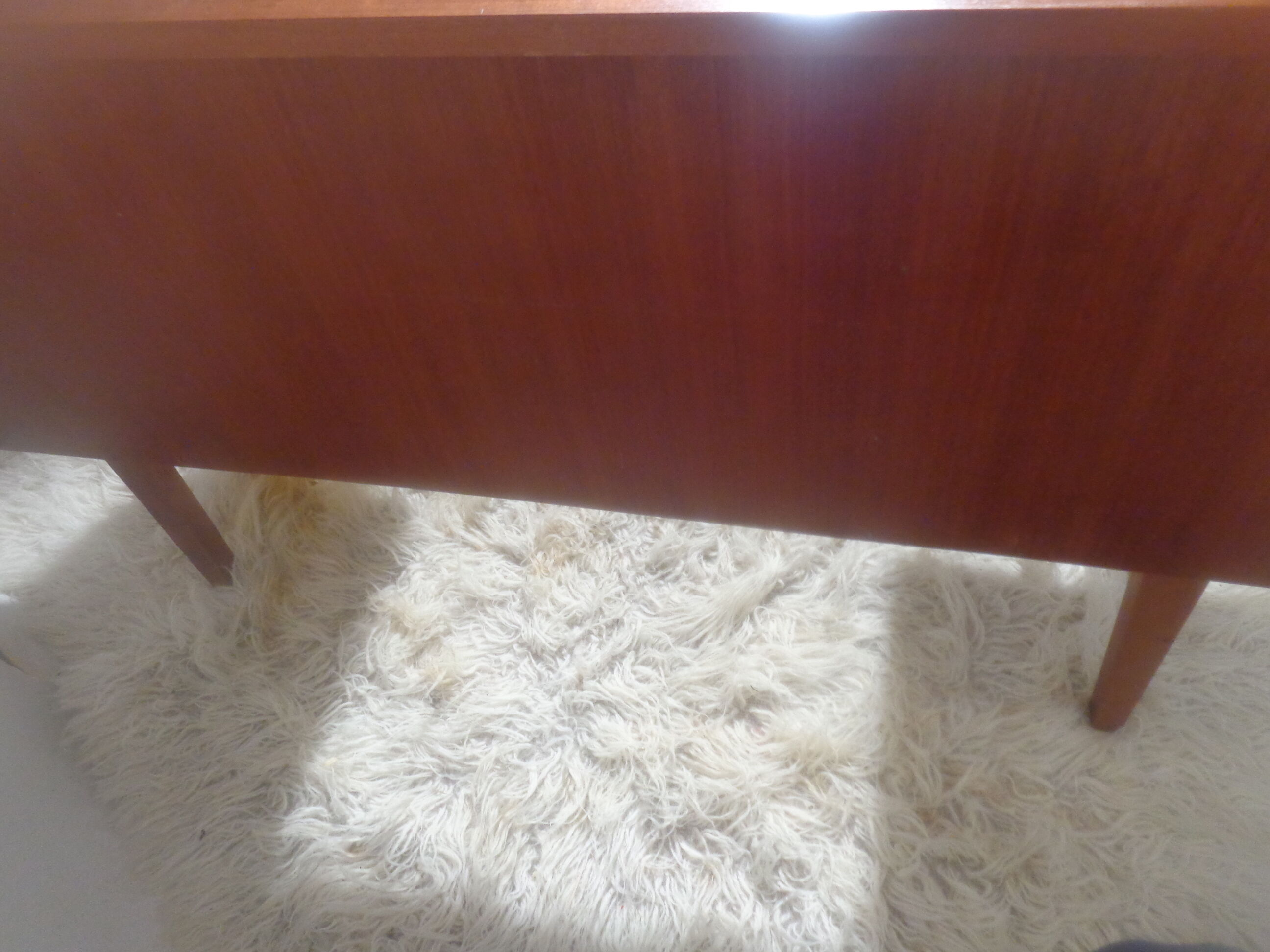 Vintage desk from the 60s light oak