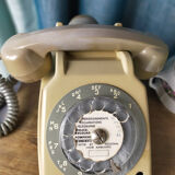 Socotel S63 dial phone grey