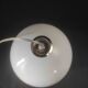 Suspension globe blanc opaline