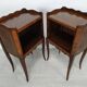 Marquetry bedside tables