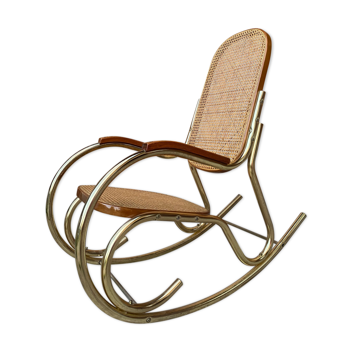 Chaise à bascule vintage rocking chair