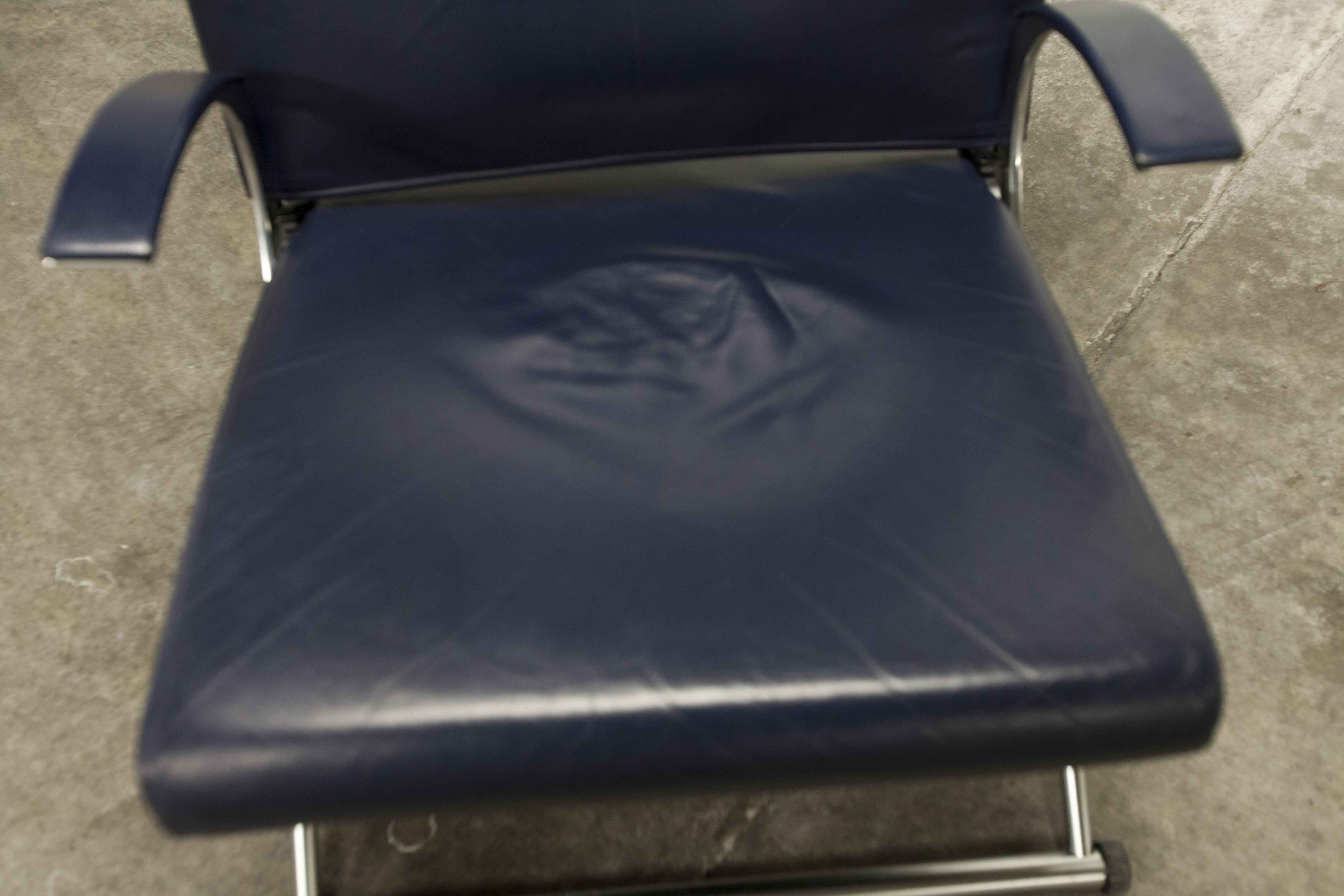 Fauteuil Lounge  "X-chair" par Joachim Nees pour Interprofil